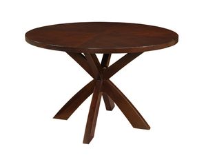 Powell Stafford Espresso Round Dining Table