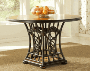 Powell Turtle Bay Square Base Dining Table