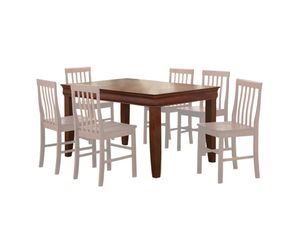 Walker Edison 60 in. Solid Wood Fancy Dining Table