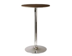 Winsome Kallie Pub Table 23.5 inch Round Cappuccino
