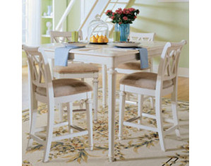 American Drew Camden White Gathering Table