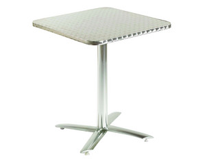 ItalModern Arlene 24x24 In/Out Square Table Dining Table
