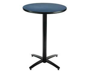 KFI Seating 36 inch Round Table with Pedestal Base