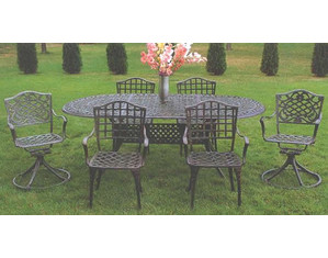 Oakland Living Oval Dining Table - FREE Inside Delivery!