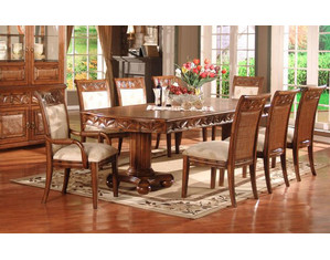 South Sea Rattan Paradise Retreat Rectangular Dining Table