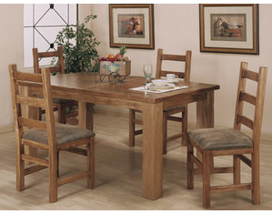 Artisan Home Furniture Lodge Leg Dining Table