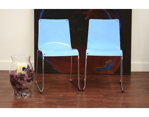 Baxton Studio Set of 2 Lealta Dining Chairs