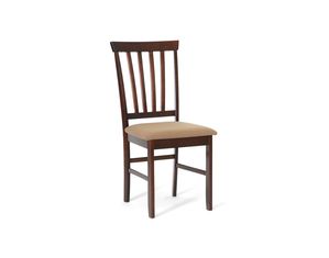 Baxton Studio Tiffany Brown Wood Modern Dining Chair