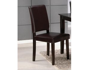 Union Square Set of 2 Parson Chair in Cappuccino