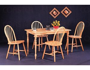 Union Square Set of 4 Montrose Spindle Back Side Chairs