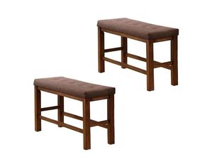 APA by Whalen Denver Dining Bench (Set of 2)