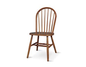 International Concepts 37 inch High Spindleback Chair with Plain Legs Soft Cherry