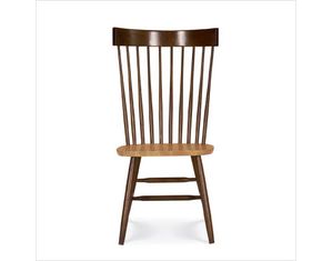 International Concepts Tall Spindleback Chair in Cinnamon and Espresso