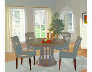 Lifestyle California Legend Side Chair - Square Hole Back w/ Upholstered Seat