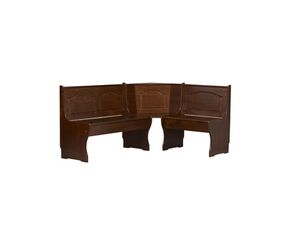 Linon Home Decor Products Chelsea Walnut Corner Unit