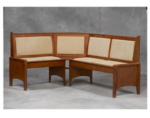 Linon Home Decor Products Cherry Corner Dining Chair