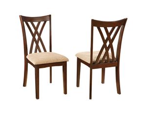 Powell Stafford Espresso Side Chair - Set of 2