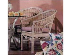 South Sea Rattan Bermuda Captian's Chair
