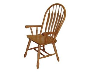 Sunset Trading Sunset Comfort Arm Chair in Light Oak
