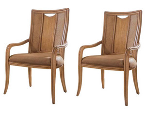 American Drew Antigua Splat Back Arm Chair - Set of 2 - FREE Inside Delivery!
