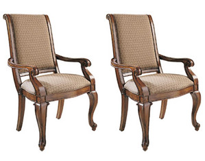 American Drew Bob Mackie Home Upholstered Arm Chair - Set of 2