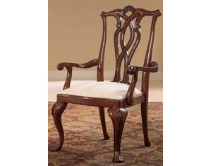 American Drew Cherry Grove Pierced Back Arm Chair - Set of 2