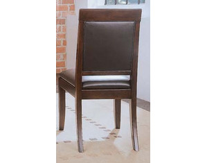 American Drew Tribecca Leather Upholstered Side Chair - Set of 2