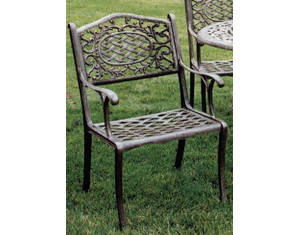 Oakland Living Mississippi Arm Dining Chair