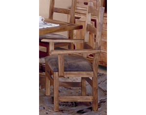 Artisan Home Furniture Lodge Ladder Back Arm Chair