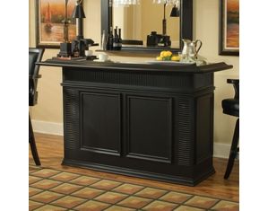 American Heritage Billiards Antique Black Ashford Bar