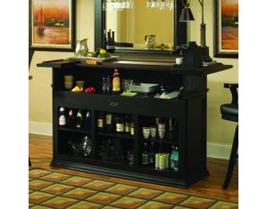 American Heritage Billiards Ashford Antique Black Finished Bar