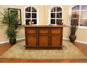 American Heritage Billiards Vintage Oak Kokomo Straight Bar