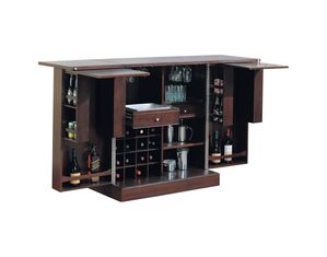 Berkline 5th Ave Collection Tiffany Folding Home Bar - FREE Inside Delivery!
