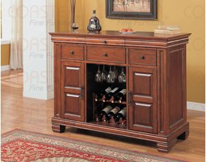 Union Square Tidewater Home Bar  in Warm Brown