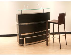 Great Furniture Crown Home Bar - Inside Delivery! (A1944-DK-FG)