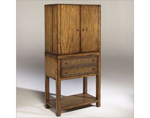 Hammary Malaya Home Bar Cabinet Base and Top - FREE Inside Delivery!