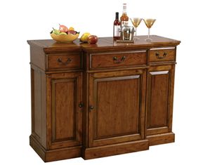 Howard Miller Hide A Home Bar Shiraz Console in Indian Summer - FREE Inside Delivery!