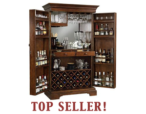 Howard Miller Sonoma Hide A Home Bar - FREE Inside Delivery!
