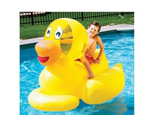 Blue Wave Giant Ridable Ducky