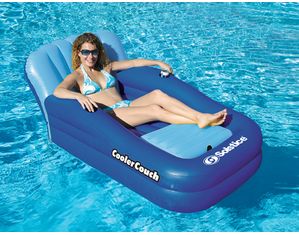 Blue Wave Oversized Cooler Couch