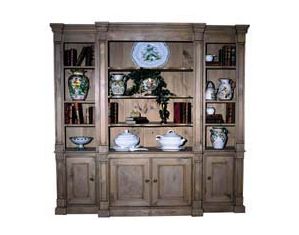 British Traditions Townhouse Library Cabinet