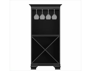 Howard Miller Ty Pennington Ella Storage Cabinet Antique Black 4F