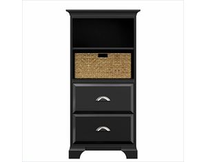 Howard Miller Ty Pennington Ella Storage Cabinet Antique Black 4K