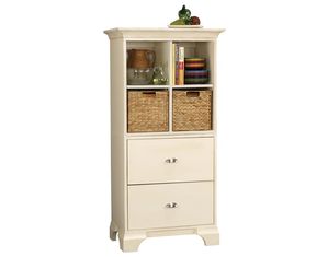 Howard Miller Ty Pennington Ella Storage Cabinet Antique White 4A