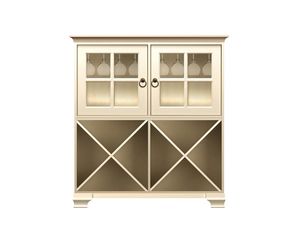 Howard Miller Ty Pennington James Storage Cabinet Antique White 6C
