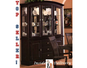Union Square Sunset China Cabinet - Inside Delivery!