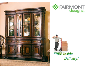 Fairmont Designs Villa Veneto Verona China Cabinet - FREE Inside Delivery!