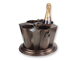 Old Dutch International Antique Copper 4 Bottle Wine Chiller
