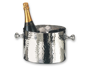 Old Dutch International Chrome Double Chiller with Aluminum Insert 7Qt