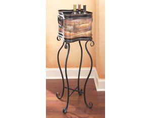 CBK Tuscan Scene Standing Wine Cooler